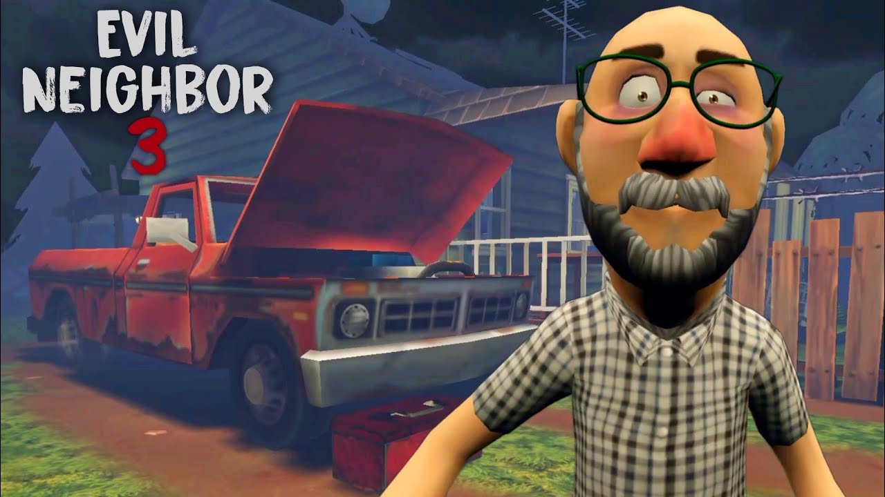 Evil Neighbor 3 - Car Escape Full Gameplay (Android)